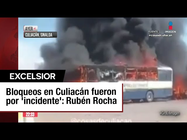 Sinaloa está tranquilo: Rubén Rocha tras jornada de violencia