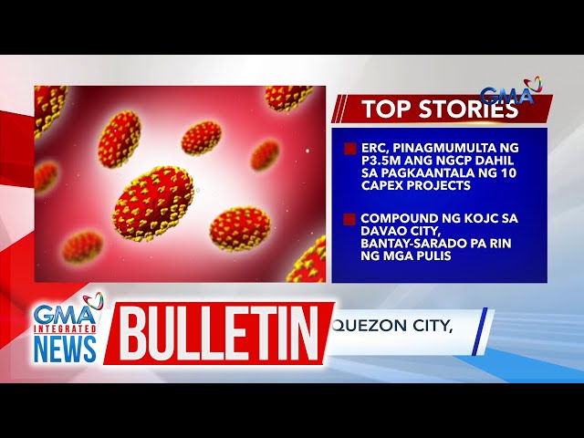 ⁣37-anyos na lalaki sa Quezon City, nagpositibo sa mpox| GMA Integrated News Bulletin