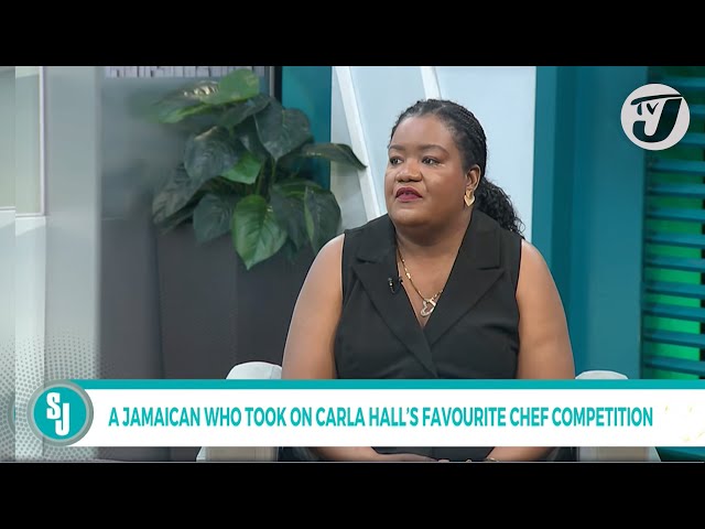 ⁣A Jamaican who took on Carla Hall's Favourite Chef Competition | TVJ Smile Jamaica