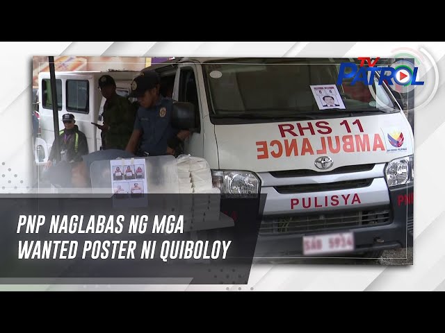 ⁣PNP naglabas ng mga wanted poster ni Quiboloy | TV Patrol