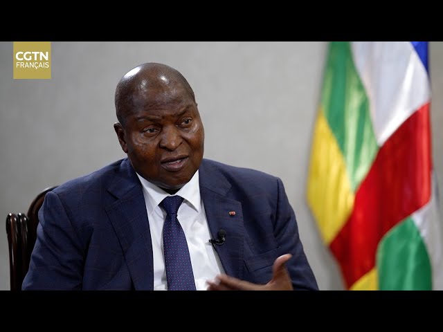 ⁣Le président de la République centrafricaine : la coopération Chine-Afrique est franche et sincère