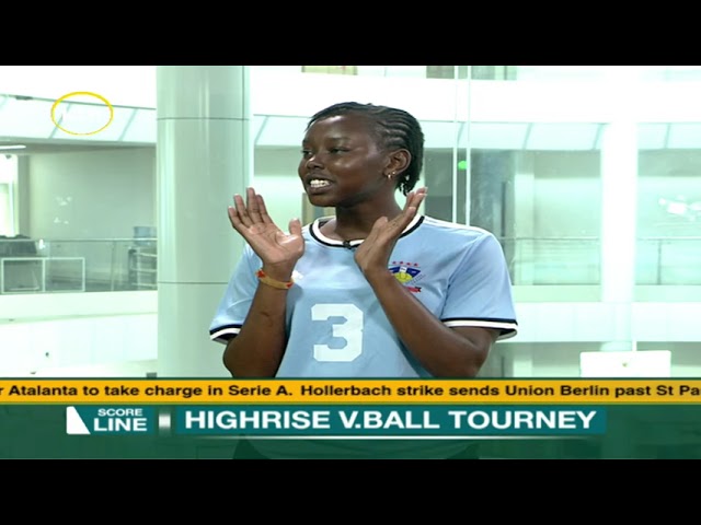 ⁣High rise Volley Ball Tourney | Score Line