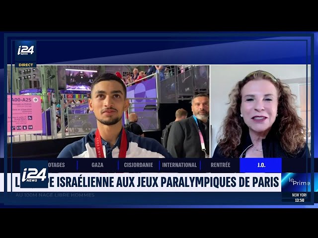 Asaf Yasur, athlète israélien médaillé d'or à Paris aux Jeux Paralympiques en taekwondodo