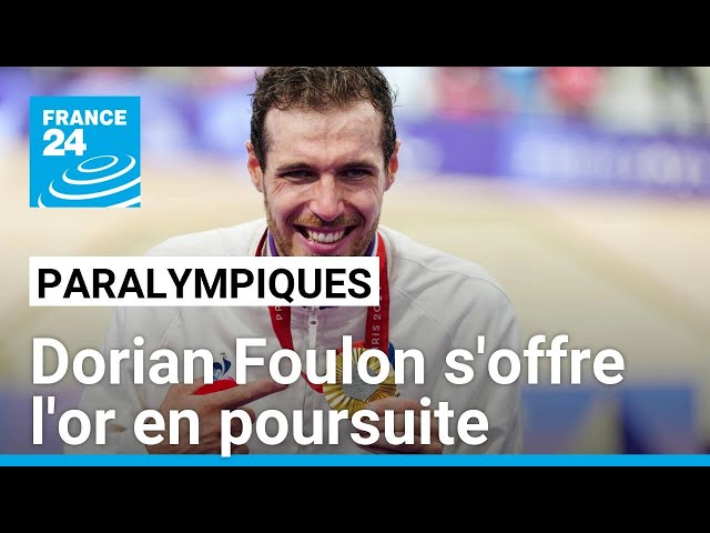 ⁣Jeux paralympiques : largement dominateur, Dorian Foulon s'offre l'or en poursuite individ