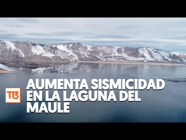 ⁣Aumenta sismicidad en la Laguna del Maule