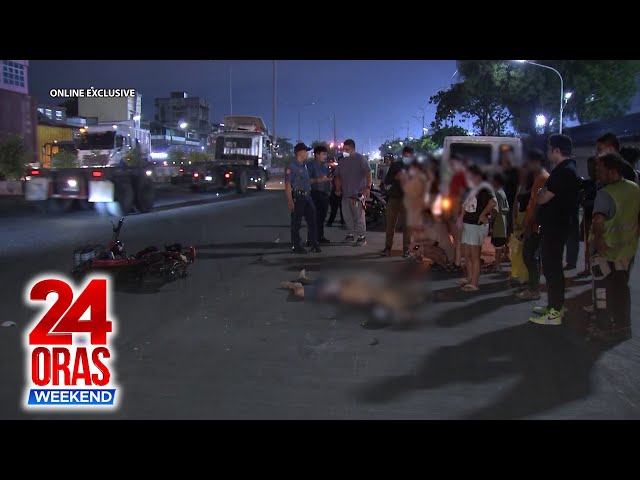 ⁣ONLINE EXCLUSIVE: Lalaki, patay nang sagasaan ng isang truck | 24 Oras Weekend