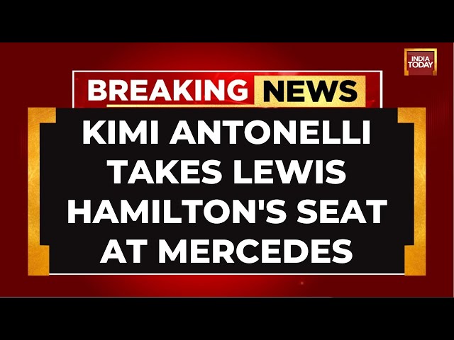 ⁣Mercedes' New Era: Kimi Antonelli to Replace Outgoing Lewis Hamilton, Joins George Russell