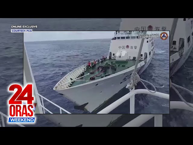 ⁣ONLINE EXCLUSIVE: BRP Teresa Magbanua, 3 beses binangga ng barko ng China sa Escoda Shoal