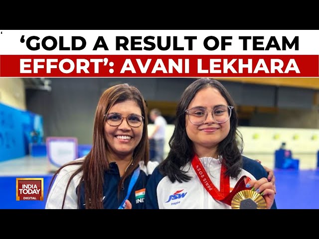 ⁣'Gold A Result Of Team Effort': Avani Lekhara On Paris Paralympics Heroics | Avani Lekhara