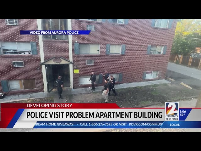 ⁣Aurora PD patrol problem apartment building