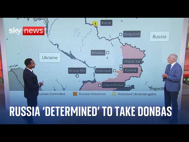 ⁣Russia ’determined to take key Donbas cities before winter' | Professor Michael Clarke