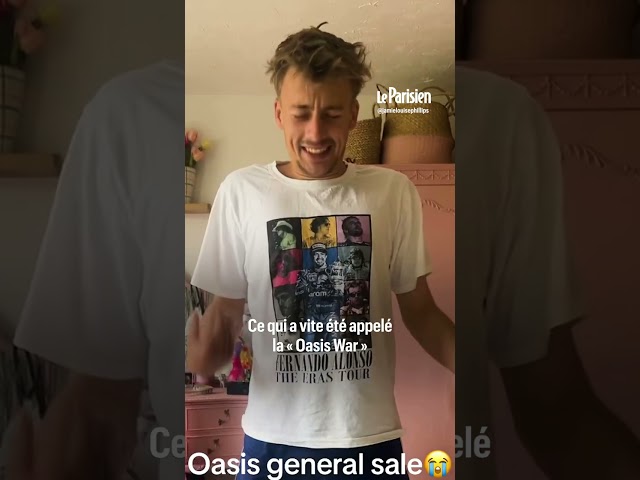 ⁣Les billets pour la tournée d'Oasis s'arrachent dans une « Oasis War» sur les réseaux