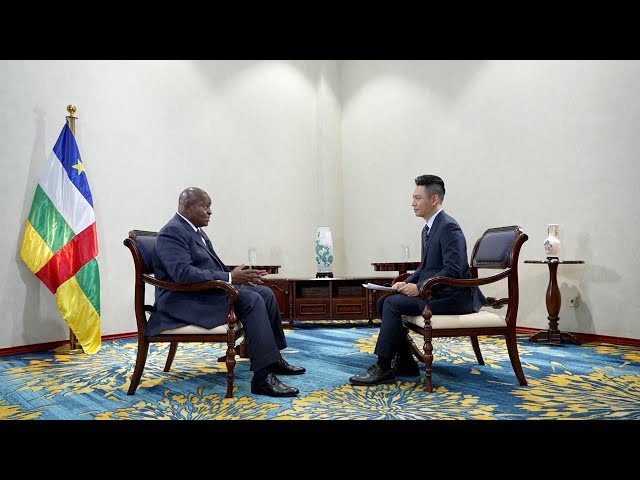 ⁣Chinese path to modernization distinctive, inspiring: Central African Republic's President Toua