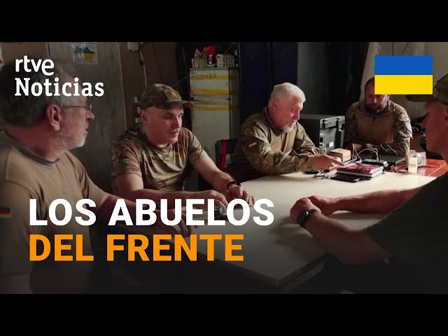 ⁣GUERRA UCRANIA: DECENAS de COMBATIENTES VOLUNTARIOS MAYORES de 60 AÑOS LUCHAN en el CONFLICTO | RTVE