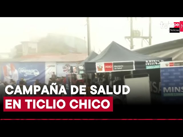 ⁣Ticlio Chico: familias afectadas por intenso frío y humedad