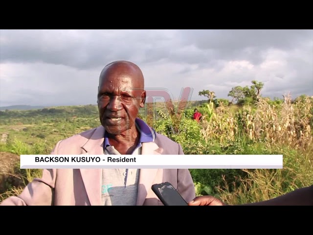 ⁣Over 300 families in Kapchorwa at risk as cracked rock threatens disaster