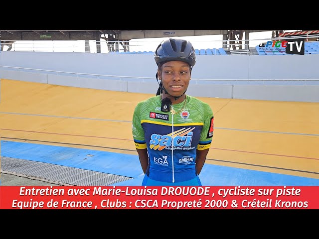 Entretien avec Marie Louisa Drouode, cycliste sur piste