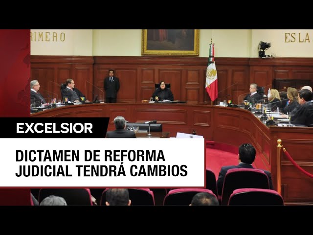 ⁣Morena analiza cambios a la reforma judicial de López Obrador