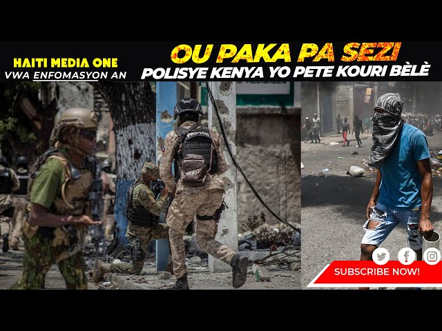 ⁣Ou Paka Pa Sezi Kenya Yo pete Kouri Nan Goumen Bèlè A