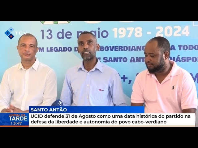 ⁣UCID defende 31 de Agosto como data histórica do partido na defesa da liberdade e autonomia do povo