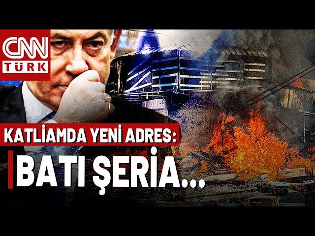 ⁣İsrail Batı Şeria'yı Yakıp Yıkmaya Başladı! Tam İşgal Planı Devrede... | CNN TÜRK Masası