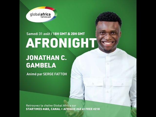 ⁣Jonathan C. Gambella dans Afronight