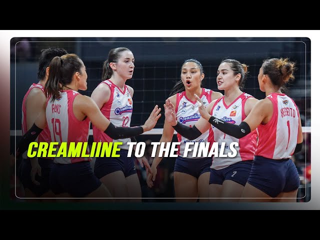 ⁣PVL: Creamline completes reverse sweep of Cignal for Finals berth