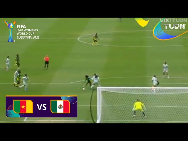 ⁣¡Las africanas despertaron... otro poste! | Camerún 0-1 México | Mundial Femenil Sub20 | TUDN