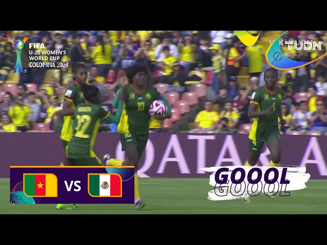 ⁣¡Mucha crema de Eto y la manda a la red! | Camerún 1-2 México | Mundial Femenil Sub20 | TUDN