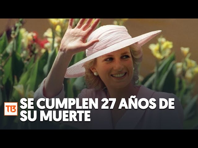 ⁣Se cumplen 27 años de la muerte de Lady Di