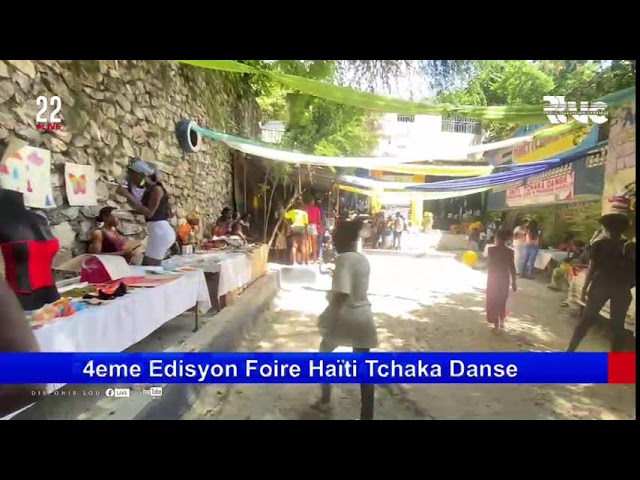 ⁣4eme Edisyon Foire Haïti Tchaka Danse.