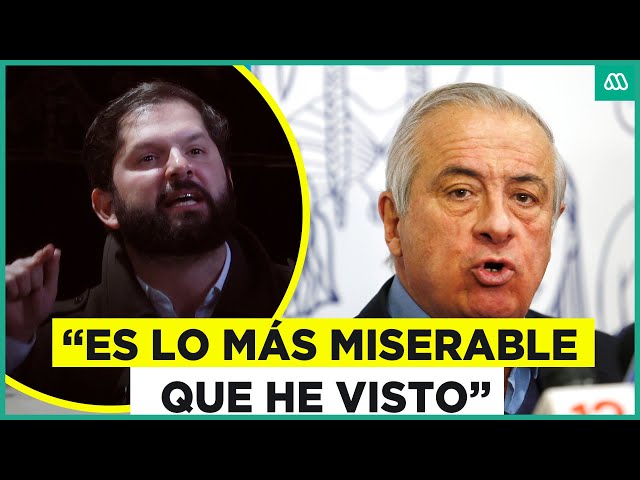 Presidente Boric responde a Mañalich tras acusar estrategia política de Cariola y Vallejo