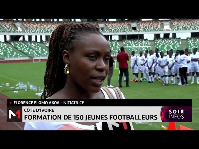 ⁣Côte d´Ivoire : formation de 150 jeunes footballeurs