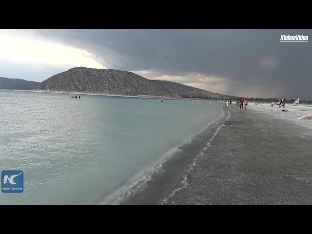 ⁣Türkiye's Lake Salda earns spot in UNESCO's top 100 Geological Heritage Sites