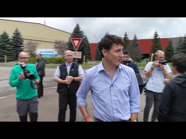 ⁣Trudeau has tense exchange with Algoma Steel worker in Ont.