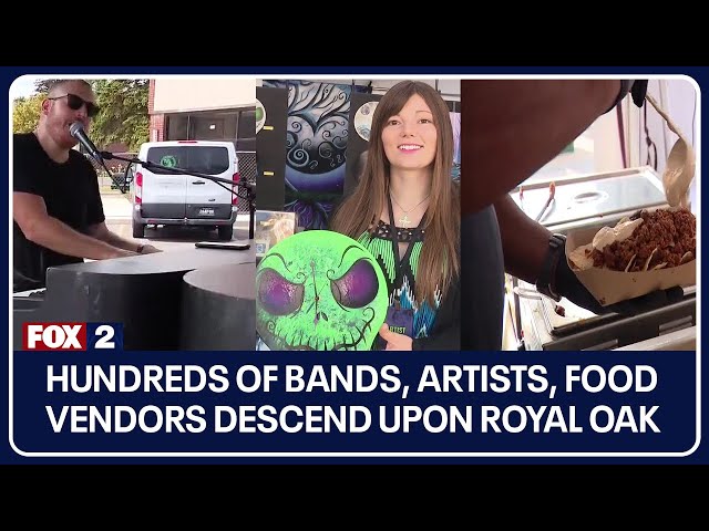 ⁣2024 Arts, Beats and Eats in Royal Oak