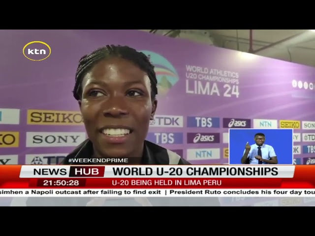 ⁣Kenya's Sarah Moraa and Mary Jepngetich Shine in World U-20 Championships