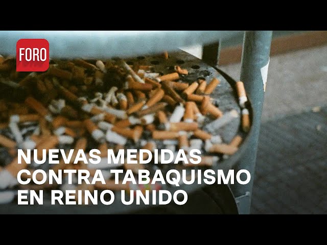 Plantean nuevas y duras medidas contra tabaquismo y vapeadores en Reino Unido - Las Noticias