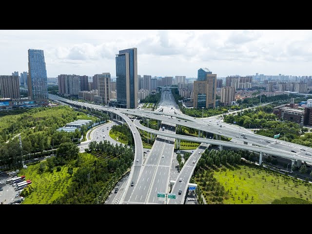 ⁣Live: A glimpse of Changchun Ecological Square in northeast China – Ep. 3