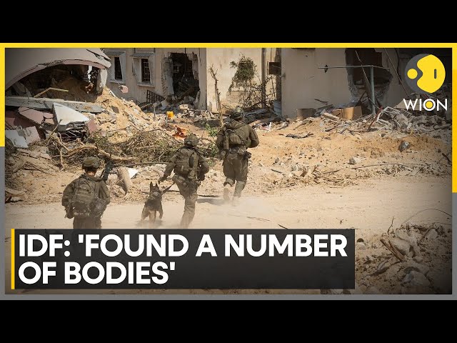 ⁣IDF finds bodies in Gaza, possibly of hostages | Latest News | WION