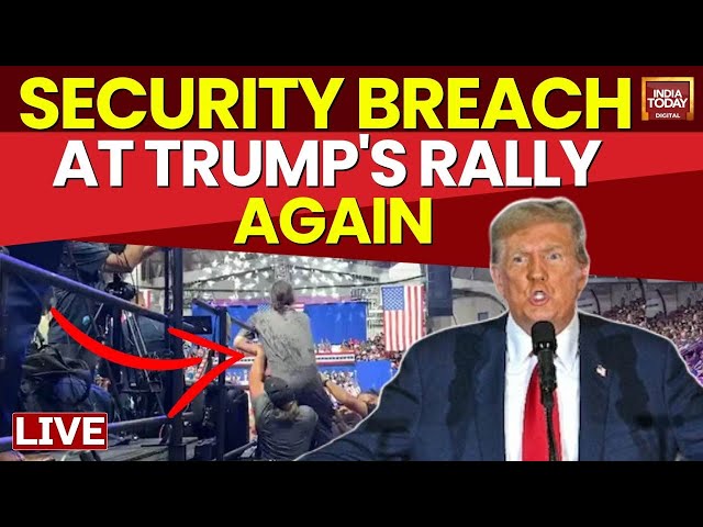 ⁣Donald Trump LIVE News: Security Breach At Trump's Pennsylvania Rally Again | US Election LIVE 