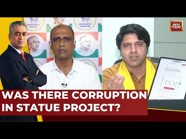 ⁣Rajdeep Sardesai LIVE: Was There Corruption In Statue Project? | BJP Vs Congress | India Today LIVE