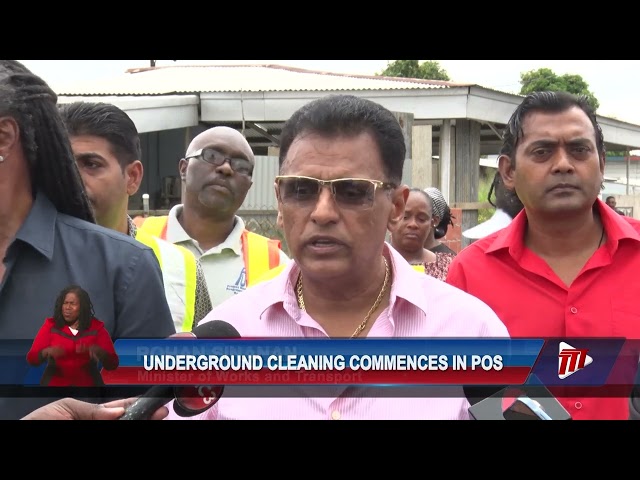 ⁣Underground Cleaning Commences In POS