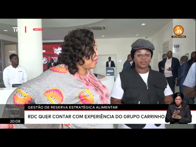 Gestão de reserva estratégica alimentar - RDC quer contar com experiência do Grupo Carrinho