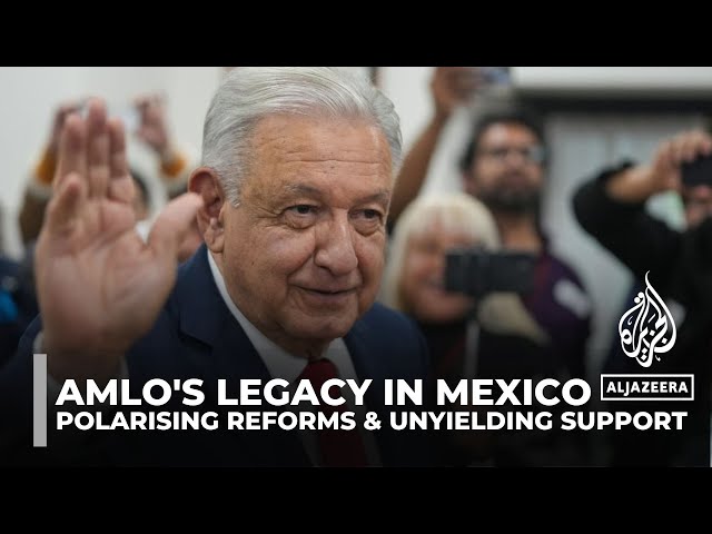 ⁣Mexico’s AMLO is exiting office with record approval despite criticism over polarising presidency