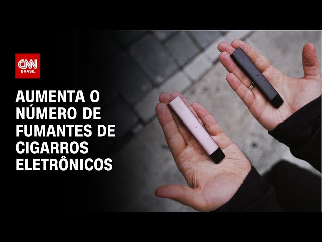 ⁣Aumenta o número de fumantes de cigarros eletrônicos | CNN PRIME TIME