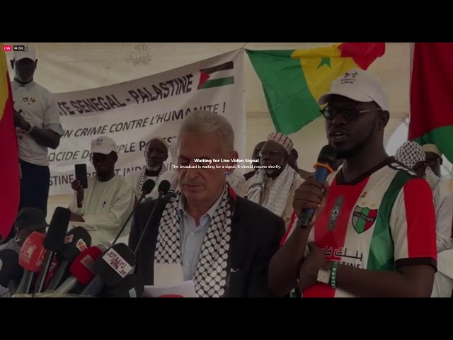 ⁣[LIVE] Rassemblement de soutien au peuple Palestinien