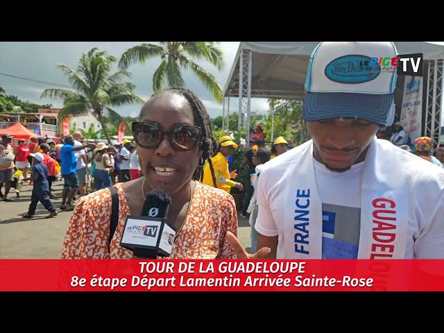 Tour de la Guadeloupe : 8e étape Départ Lamentin, Arrivée Sainte-Rose