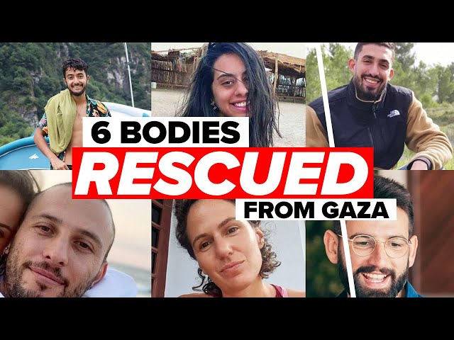 ⁣LIVE UPDATE: Israel rescued 6 hostage's bodies from Gaza