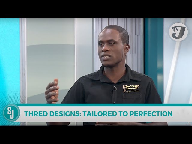 ⁣Thred Designs: Tailored to Perfection with Davin Blake | TVJ Smile Jamaica